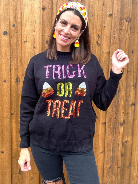 Trick or Treat Sweater