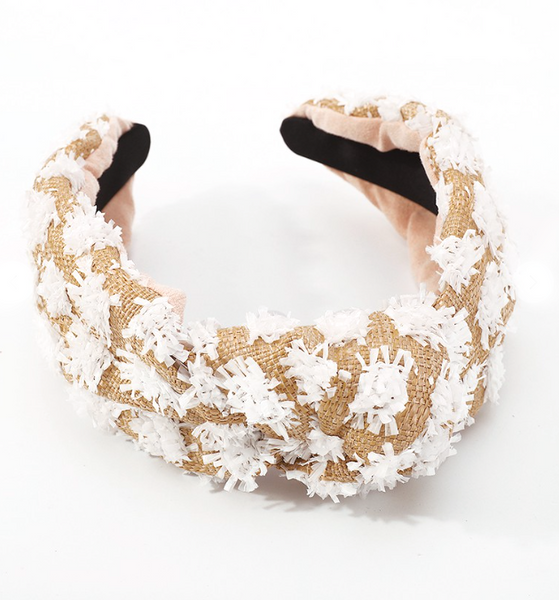 Rattan Dot Headband