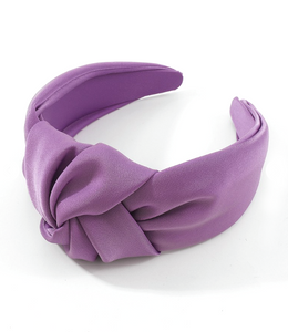Lavender Knot Headband