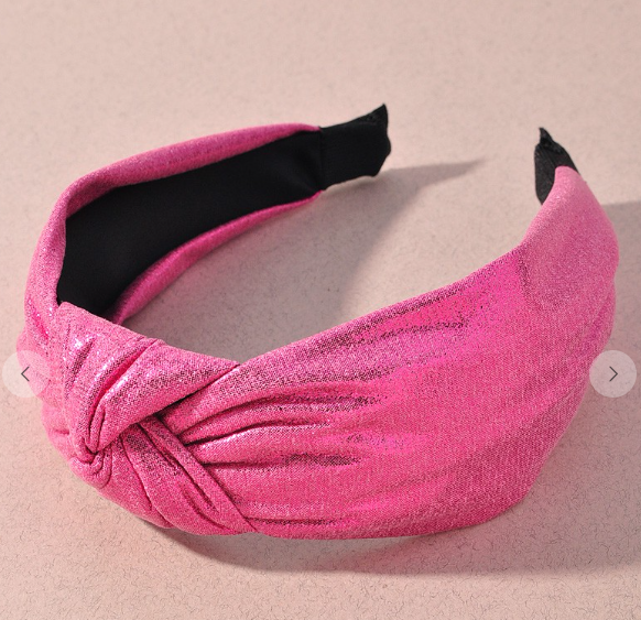 Fuchsia Shiny Headband