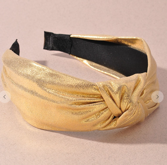 Gold Shiny Headband