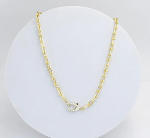 Radiant Lock Necklace