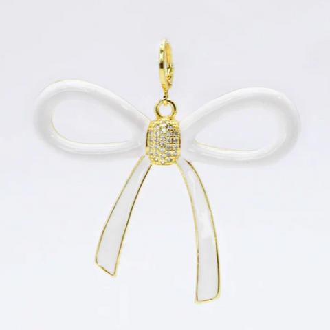 Oversized Bow Charm