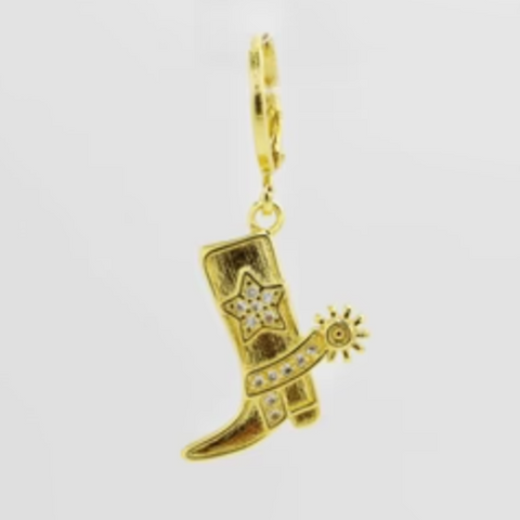 Cowboy Boot Charm