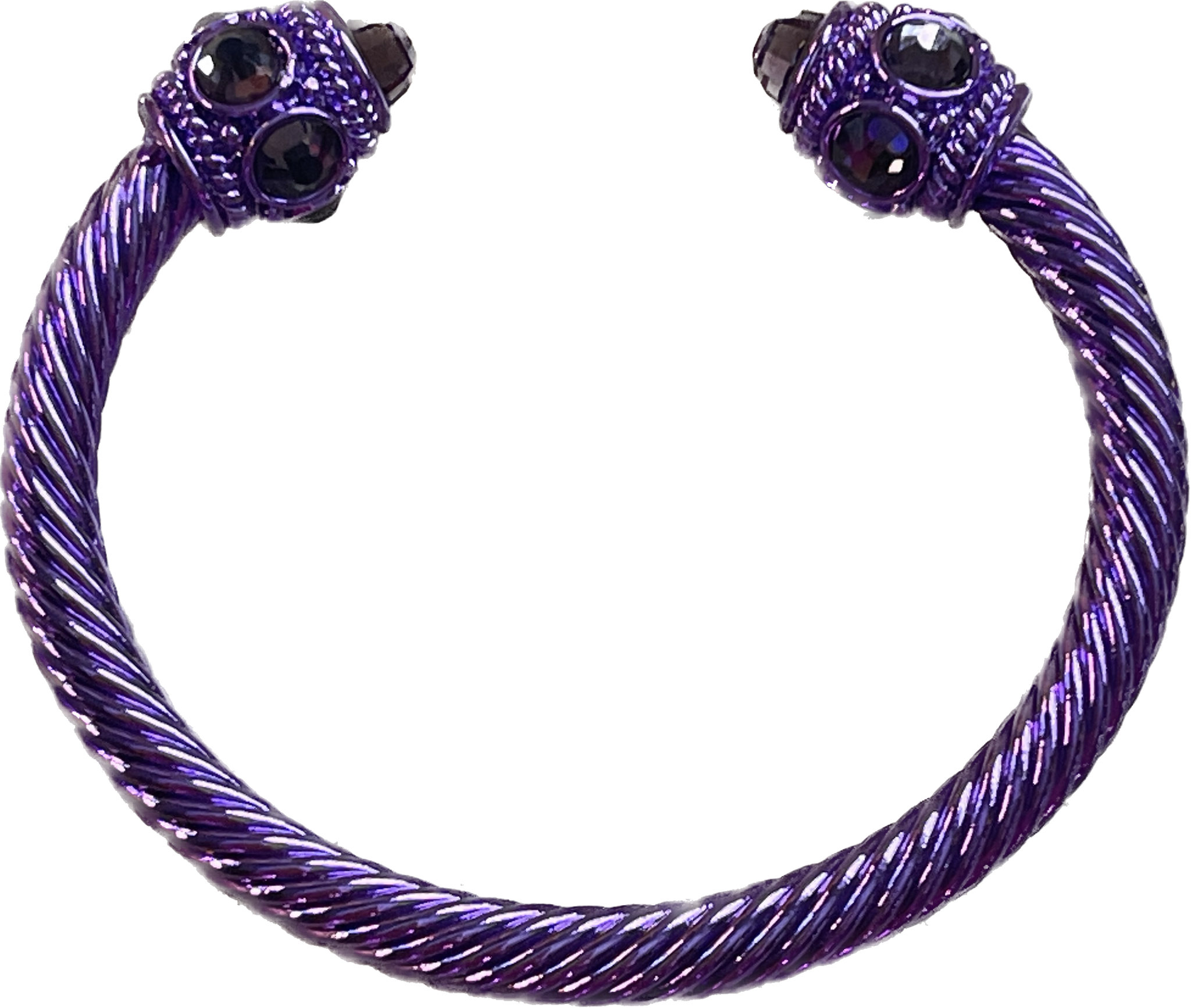 Purple Cable Bracelet