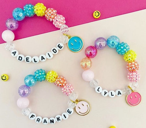 Happy Face Charm Bracelet