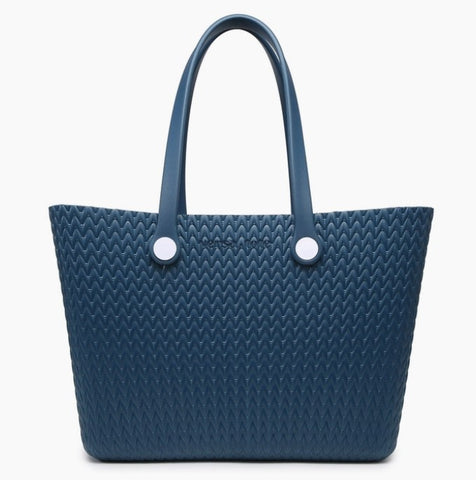 Textured EVA Tote Bag