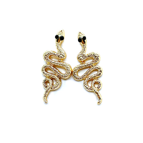 Textured Serpent Studs